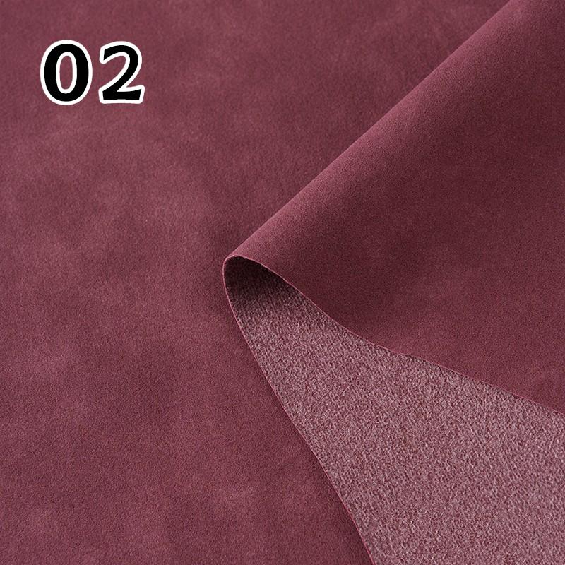 50x140cm Super-fine Nanofiber Leather Fabric Outerwear Vests Skirts Handmade Material Breathable Tear-resistant for DIY Sewing