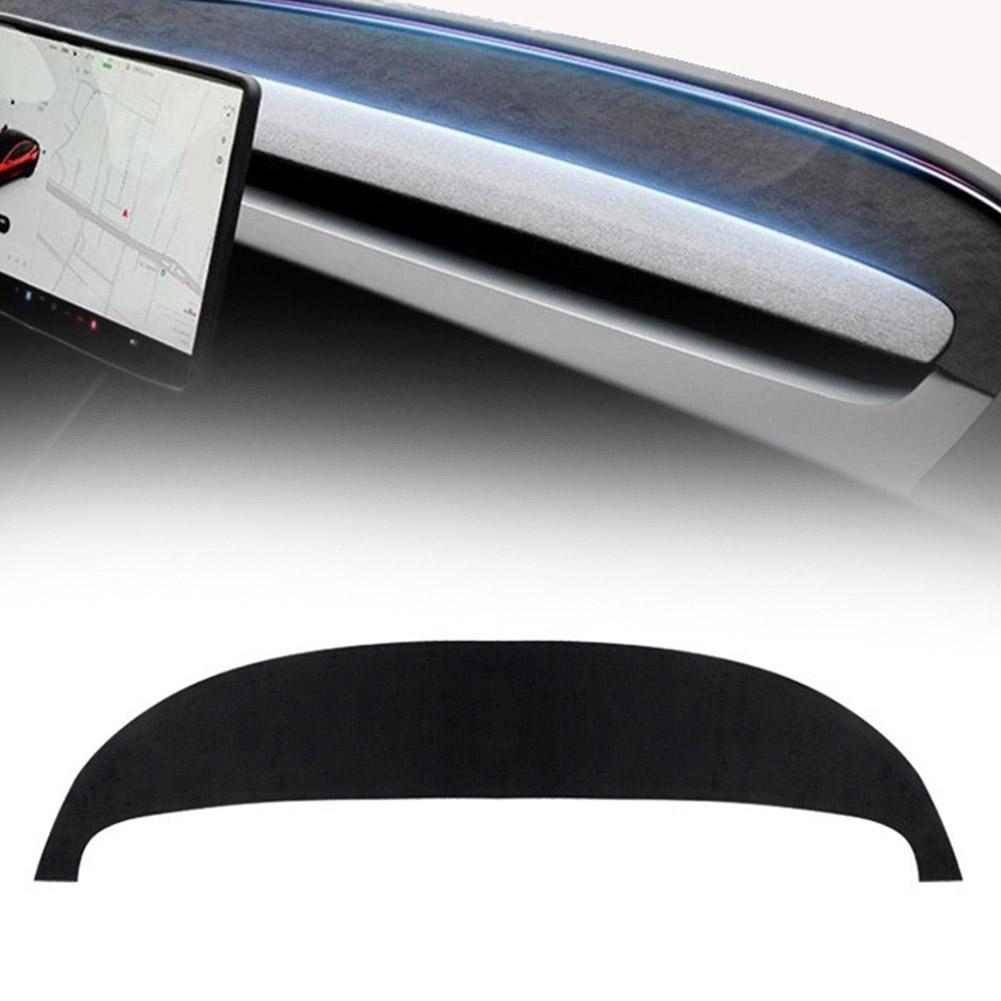 

Dashboard Light Shielding Mat For Tesla Model Y Juniper 2026 2026 Dashboard Cover Pad Suede Sunshade Protector Car Accessories