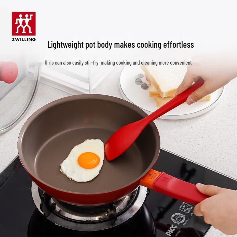 Zwilling NOW 28cm Deep Frying Pan with Spatula Set