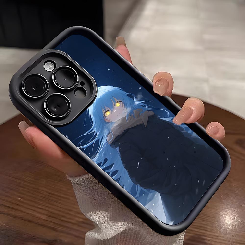 Rimuru Tempest Tensei Handyhülle Für IPhone 17 Pro Max 15 Pro 16 14 Plus 12 13 Mini 11 Pro Stoßfeste Weiche Hülle