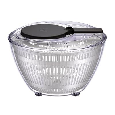 World Create Salad Spinner Pequeno Escorredor de Legumes Fácil de Lavar Mini Fabricado no Japão Preto ViV Diâmetro 21 x A 14 cm Tamanho P Salada de Macarrão