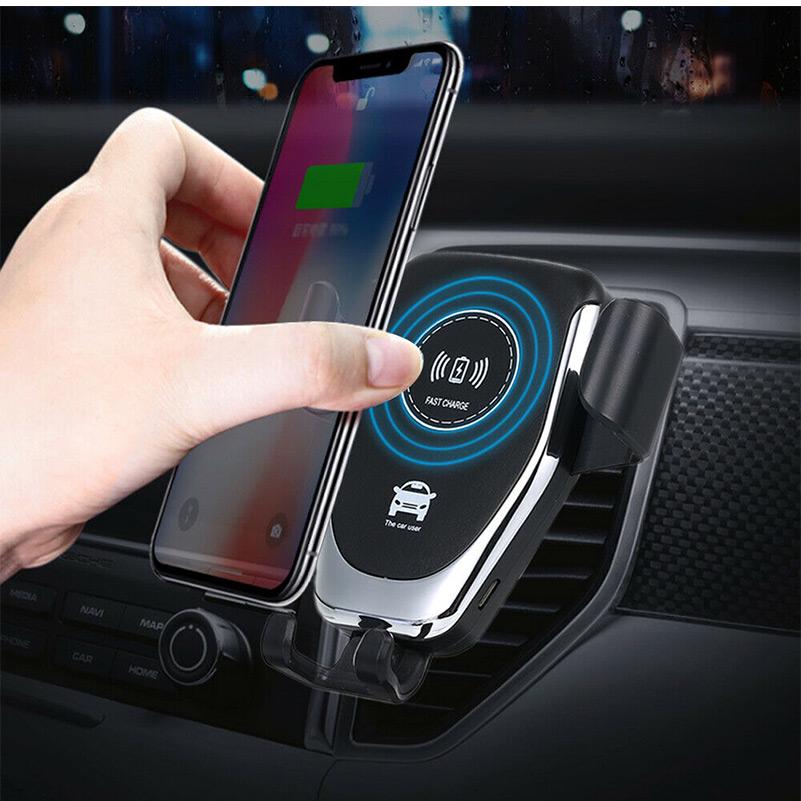 Buy GZDL 10W QI Wireless Fast Charger Car Mount Holder Stand Charging