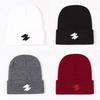Winter Warm Knit Hat Fashion Letter Embroidery Ear-protection Cap