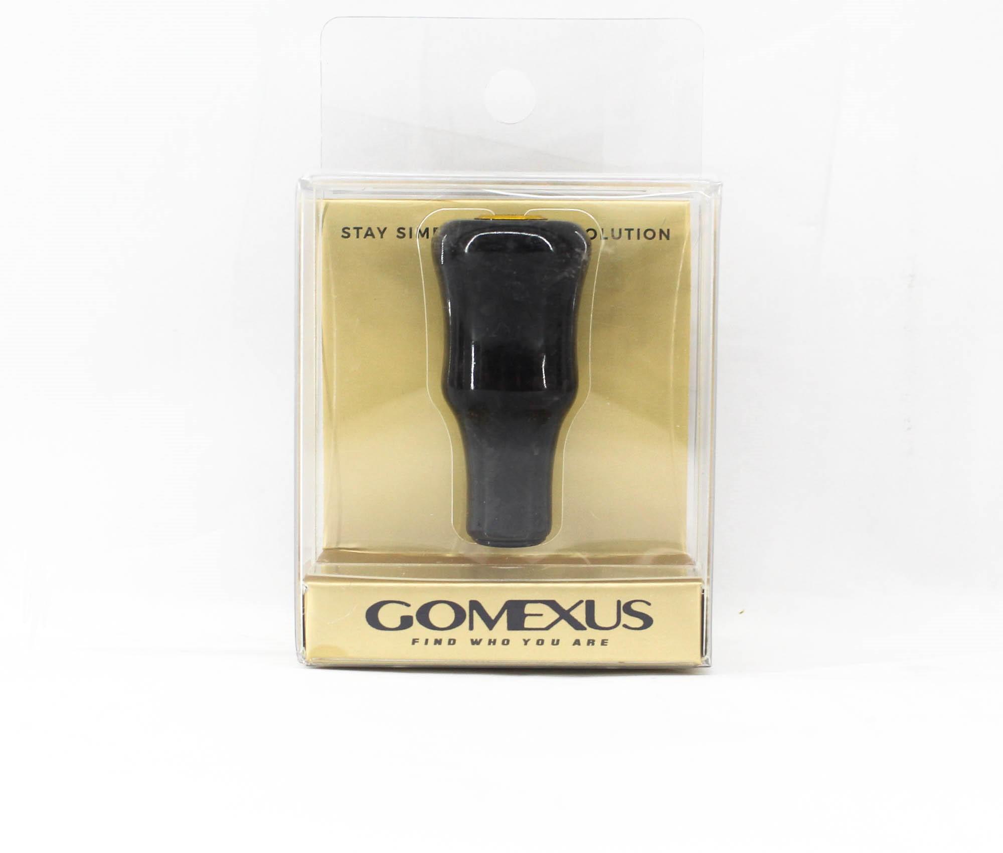 Gomexus K124DBKSG Рукоятка Кованый Углепластик Черный Золотой Shimano A, Daiwa S (3483)