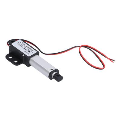 Siłownik liniowy DC 12V Skok 30mm Niski poziom hałasu Ochrona przed zwarciem Śruba typu T Mini Elektryczny siłownik ruchu liniowego