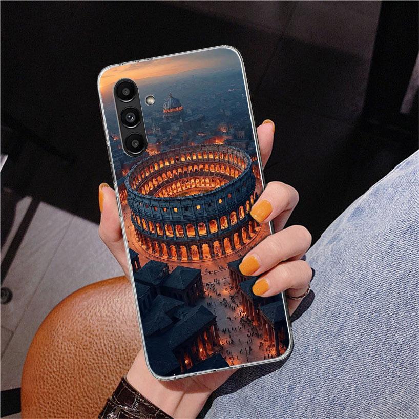 Roman Colosseum Phone Case For Samsung Galaxy A17 A16 A15 A14 A13 A57 A56 A55 A54 A53 A37 A36 A35 A34 A33 A26 A25 A24 A23 Galaxy