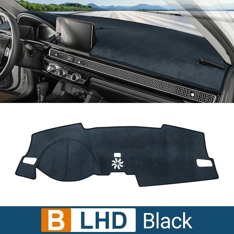 Car For Honda Civic 11th Gen    2024 Dashboard Cover Pad Sun Shade Mat Anti-UV Case Non-Slip trument Panel Carpet
