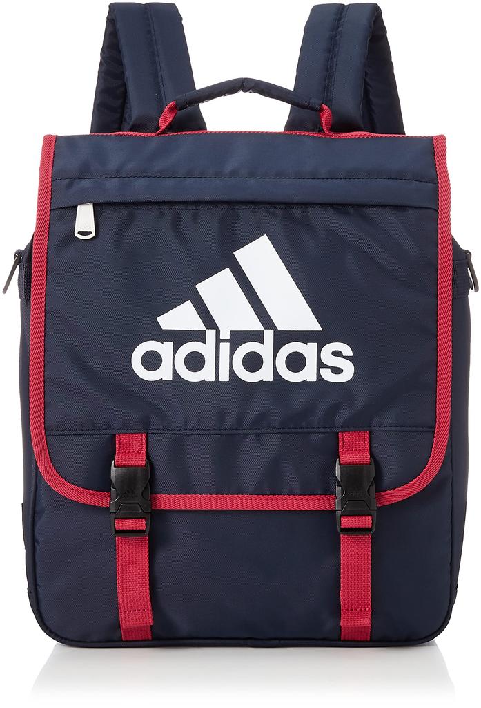 Adidas Backpack Model A4 Size with Shoulder Square Tricolor Ink No. 67533, Fit, Unisex, 3-Way Design, Strap, Design, (Legend F17)