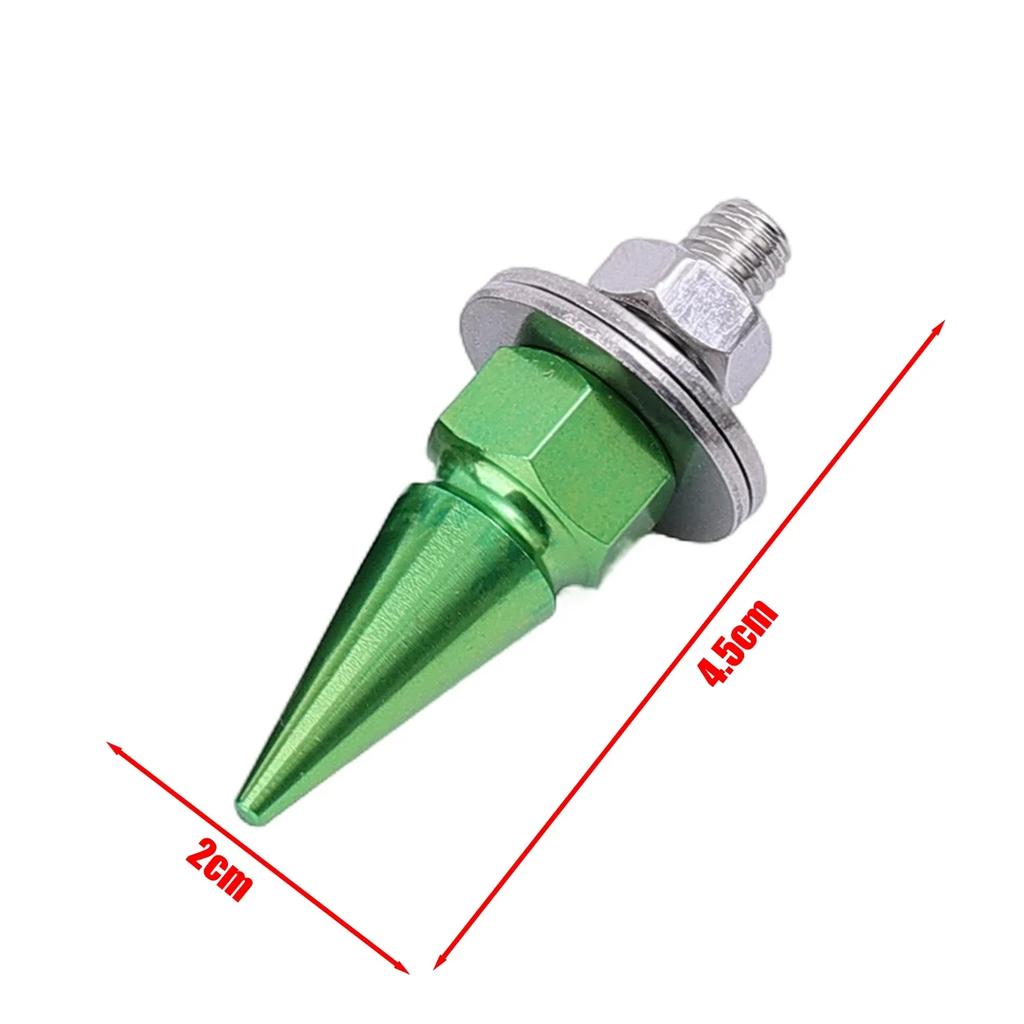 M6 Threaded Tips Screw Car Modified Fasteners Fender Washer Bumper Engine Screws License Plate Aluminium Alloy Bolts