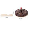 Brinquedos de Cozinha de Madeira para Crianças Brinquedo de Bolo de Aniversário Simulado Jogo de Cortar Comida de Faz de Conta Brinquedo de Role Play para Crianças Presentes para Menino Menina