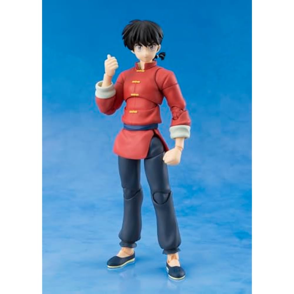 TAMASHII NATIONS S.H. Figuarts Ranma 1/2 Saotome Ranma Approximately 140mm PVC & ABS Pre-painted ...