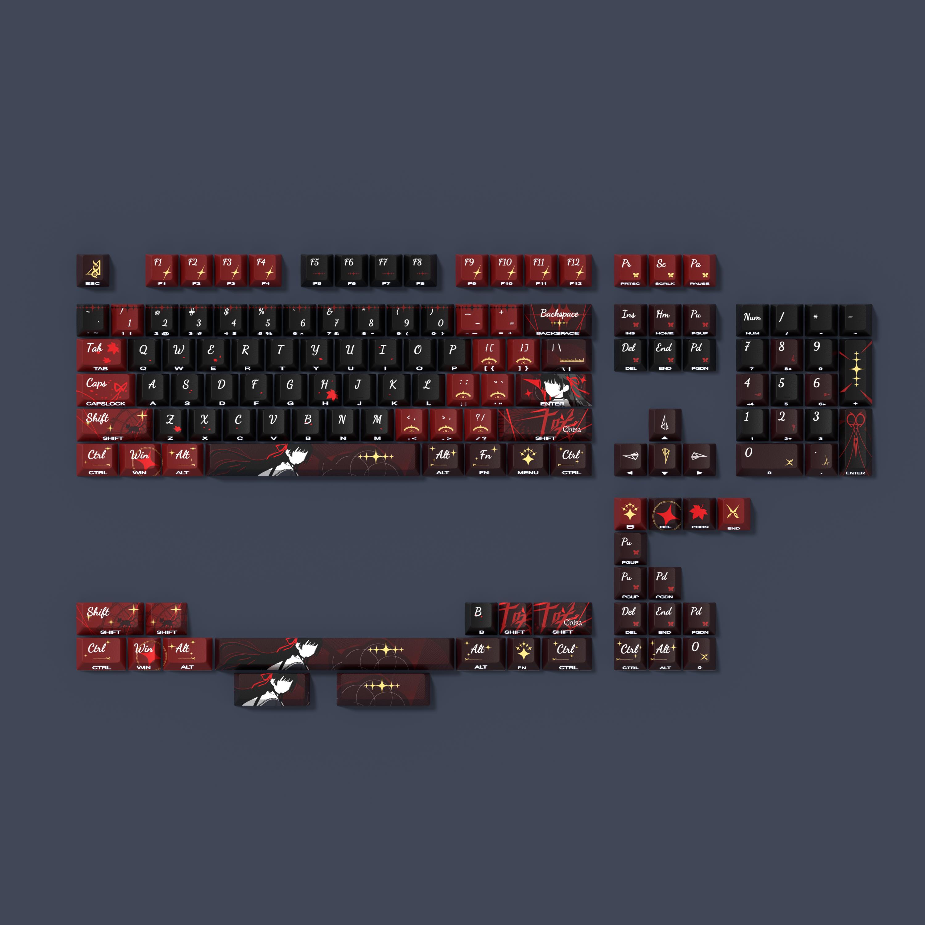Custom Wuthering Waves Qiansaki Carbon Fiber
