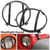 LED Light Shell For Jeep Wrangler JK 2007-2017 Headlamp Turn Signal Light Rear Tail Lamp Protector Guard Cover