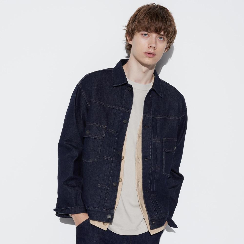 

Джинсовая куртка-дальнобойщик UNIQLO