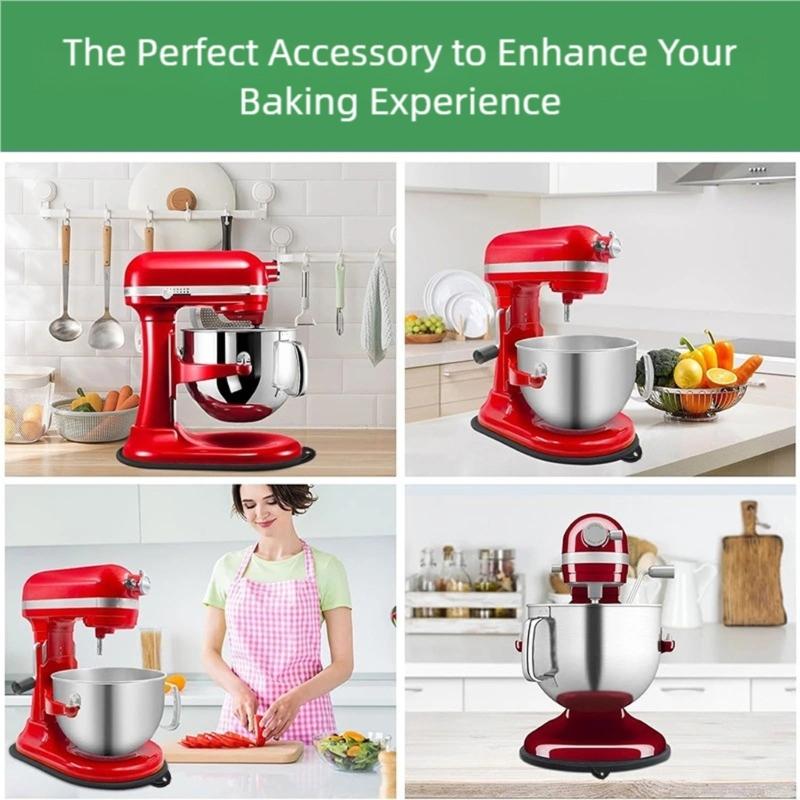 Multifunctional Kitchen Devices Gliding Mats Gliding Pad Appliance Sliders Silicone Texture for Easy Appliance Moving