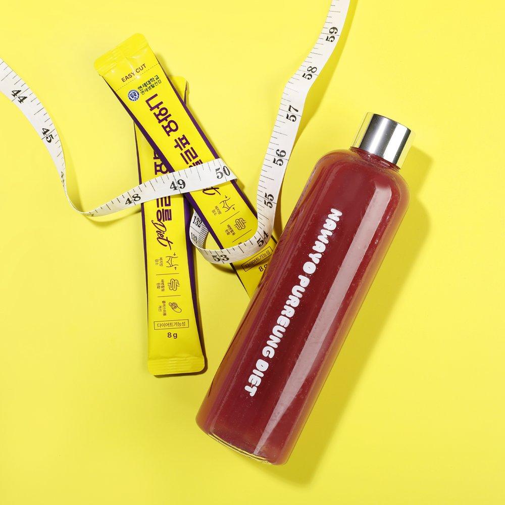 Yshealthd Is Here Purung Diet 6 Boxes Purun Juice Flavor, Smooth Bowel Movement, Reduce Body Fat, Cut Carbohydrates