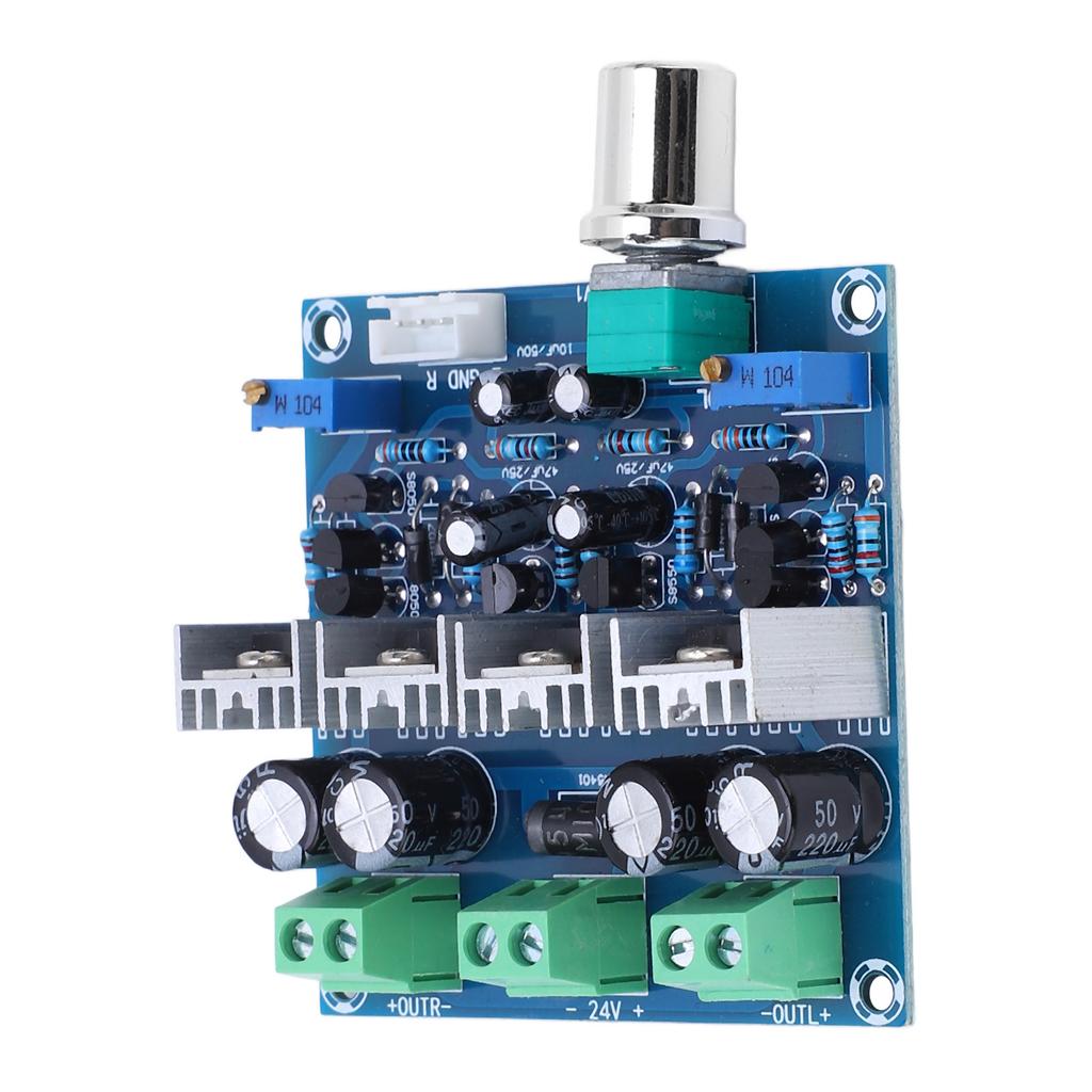 Class A Analog Circuit Power Amplifier Board 2 Channel Audio Amplifier Circuit Module DC24V 2A