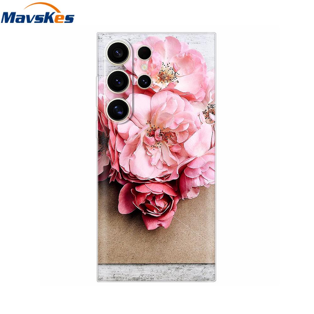 For Samsung S25 Ultra Case Clear TPU Soft Fashion Silicone Phone Case For Samsung Galaxy S25 Plus Back Cover S 25 Fundas Para