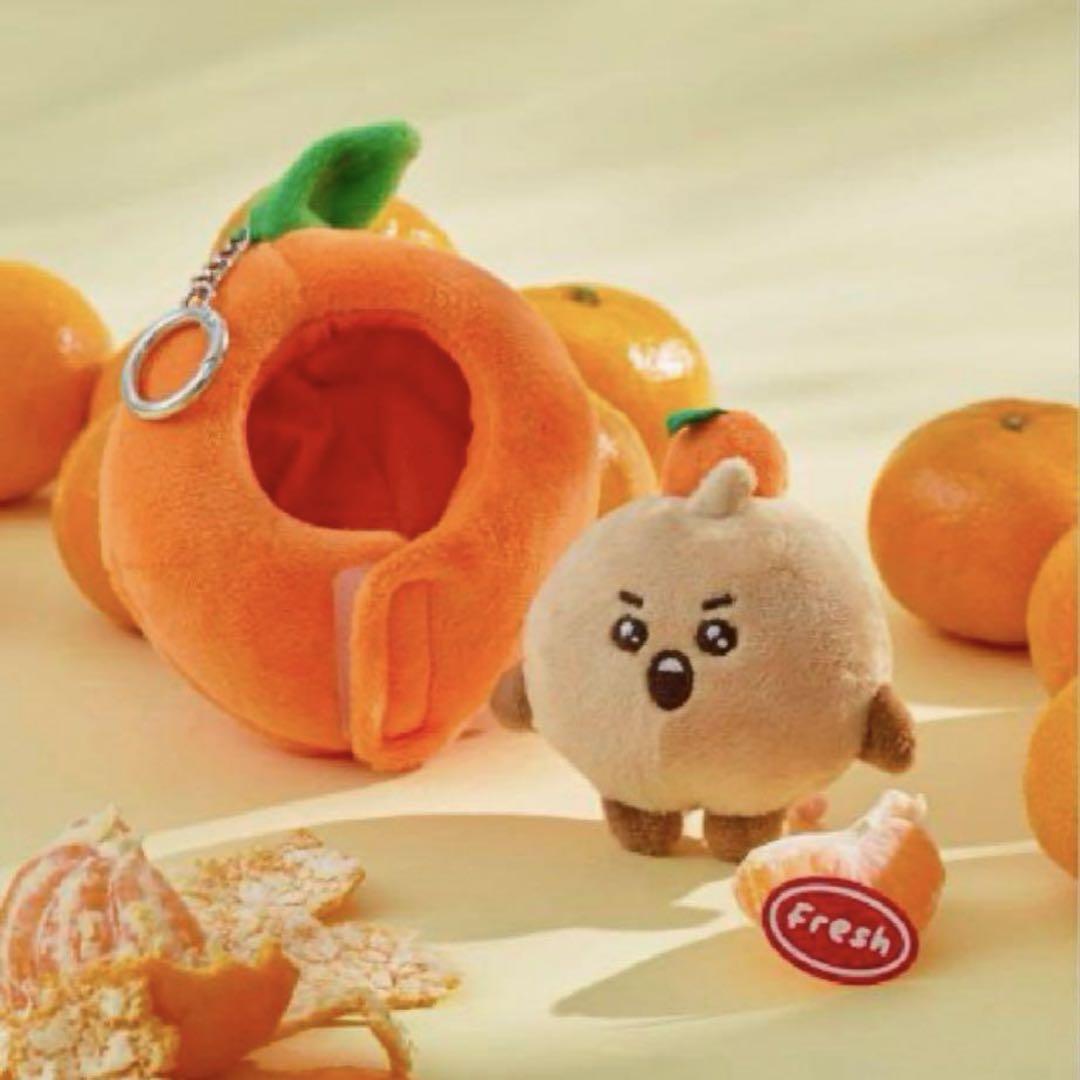 

[USED] BT21 Baby Kigurumi Keyring Orange ORANGE SHOOKY