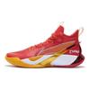 Li Ning SONIC 10 Ultra Textil, Synthetikleder Dämpfung Rutschfest Abriebfest Mittelhohe Basketballschuhe ABAS145-10