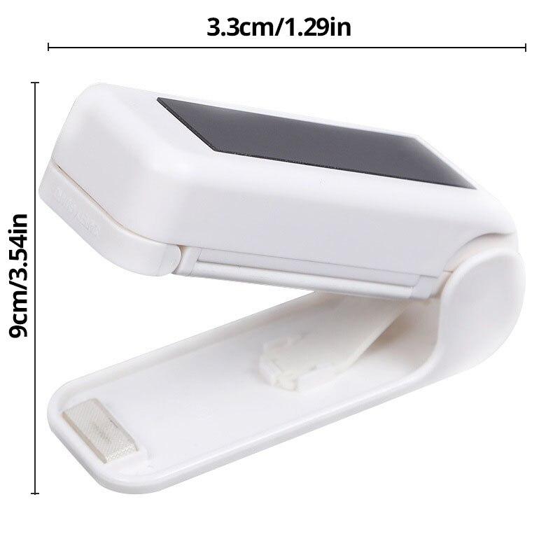 1ks Bílý Mini Tepelný Svařovací Stroj na Sáčky Balicí Stroj Tepelný Plastový Uzavírač Sáčků na Potraviny Přenosný Svařovací Stroj Balení Kuchyňské Nářadí