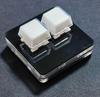 XYZA Keycap Set of White Custom Inner Keycaps for TinyKeyboard and Cherry Add and More To Your Keyboard DIY! "Shiro" Kit, 10-Piece MX. Icons,