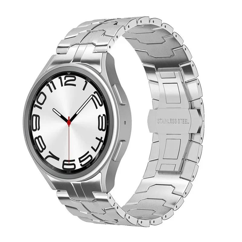

Metal Strap for Samsung Galaxy Watch 4/5/6/7 44mm 40mm Pro Band Stainless Steel Bracelet Watch 4/6 Classic 46mm 47mm Belt Correa Watch 4 40mm 44mm