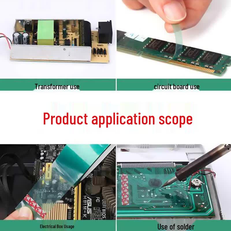 High-Temperature Resistant Green PET Adhesive Tape