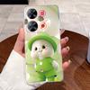 Case For Itel P65 P671L P 65 Casing Luxury Cute Love Heart Rabbit Funny Pattern Cover Clear TPU Silicone Soft Shell Phone Case