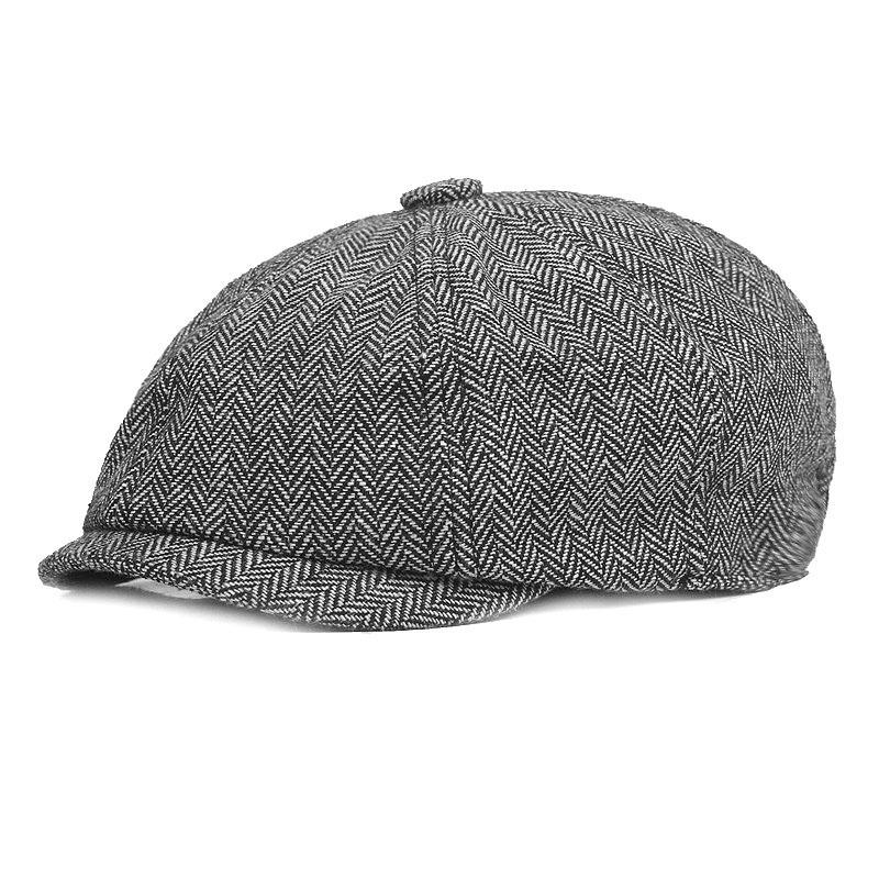 Peaky Blinders Beret Cap Men's Razor Gang Newsboy Hat Women Painter Hat British Retro Flat Cap