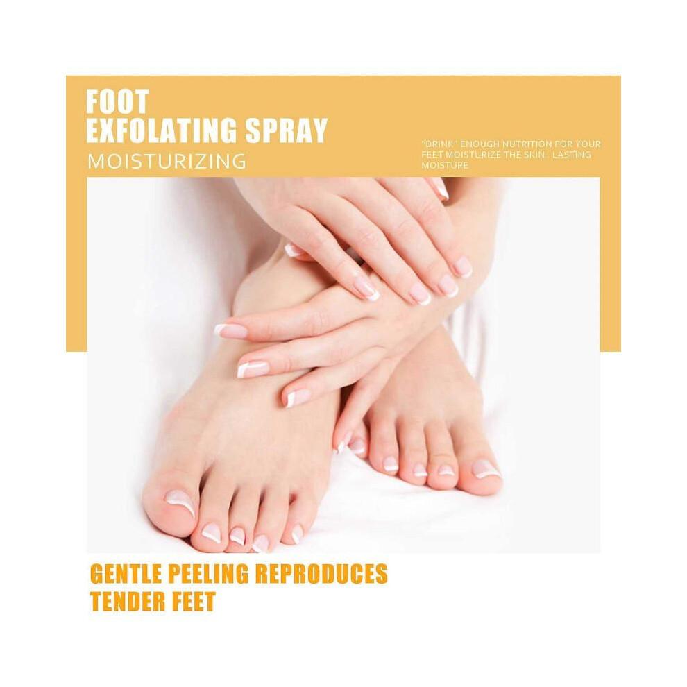 Feet Instant Foot Peeling Spray, Exfoliating Foot Mask for Summer, Hydrating & Antibacterial