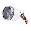 52mm 2 In 1 Digital Water Temperature Voltage Gauge with White Backlight Car Boat Water Temp Voltmeter for Cars RVs Trucks Ships