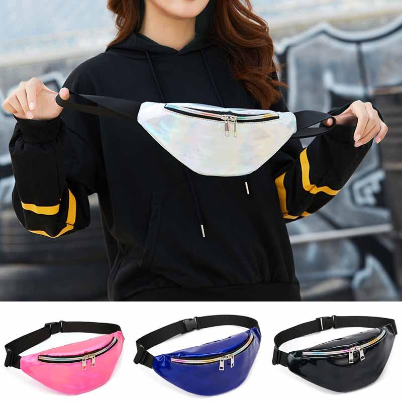 Versatile Women Waist Fanny Pack Belt Bag Stylish Travel Hip Bum Bag Small Purse