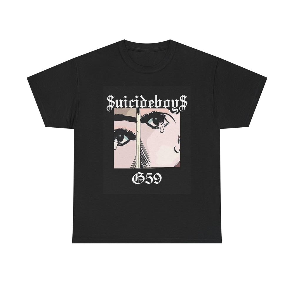 Suicide Boys T Shirt Vintage Retro Album Cover Unisex Heavy Cotton Tee Unisex T-Shirt L