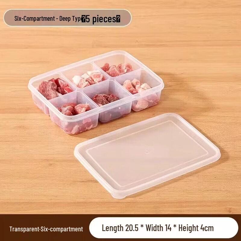 ZISIZ Weekly Meal Prep Paperboard Food Containers