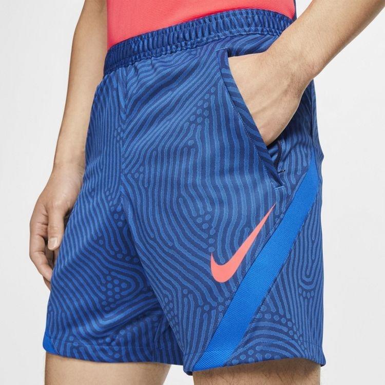 Nike Dri-Fit Strike Football Quick-Dry Casual Shorts Men Bottoms Blue CD0569-410