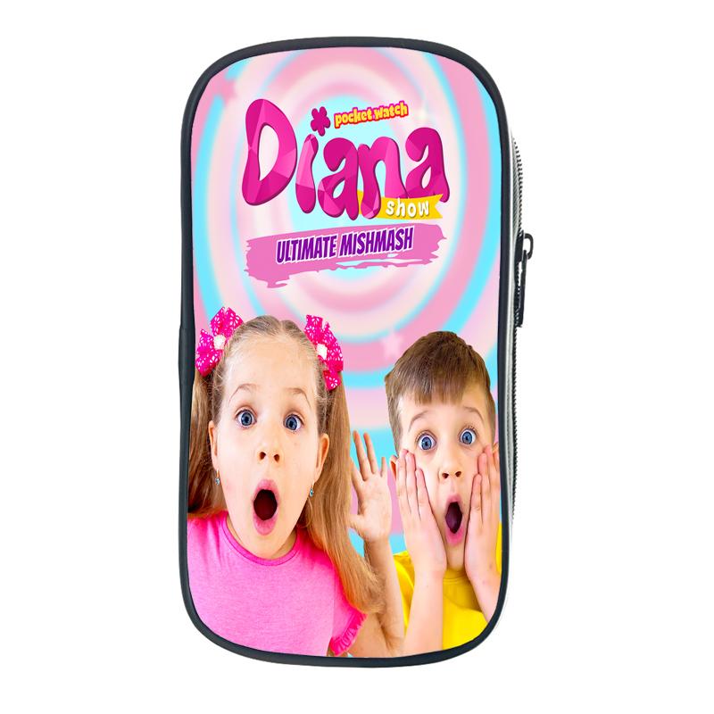 

Шоу Дианы и Ромы Пенал Милые Пеналы для Студентов Большая Сумка Для Ручек Чехол Коробка Для Хранения Мальчик Девочка Ребенок Офис Школьные Канцелярские Принадлежности 15