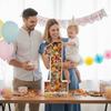 Numere 0-9 Cadru 3D cu Balon 91,5 CM Cutie Digitală Tridimensională cu Balon Dimensiune Mare Combinație de Baloane