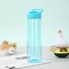 Water bottle New simple dopamine portable plastic cup Large capacity anti-drop sports water cup Travel portable cup