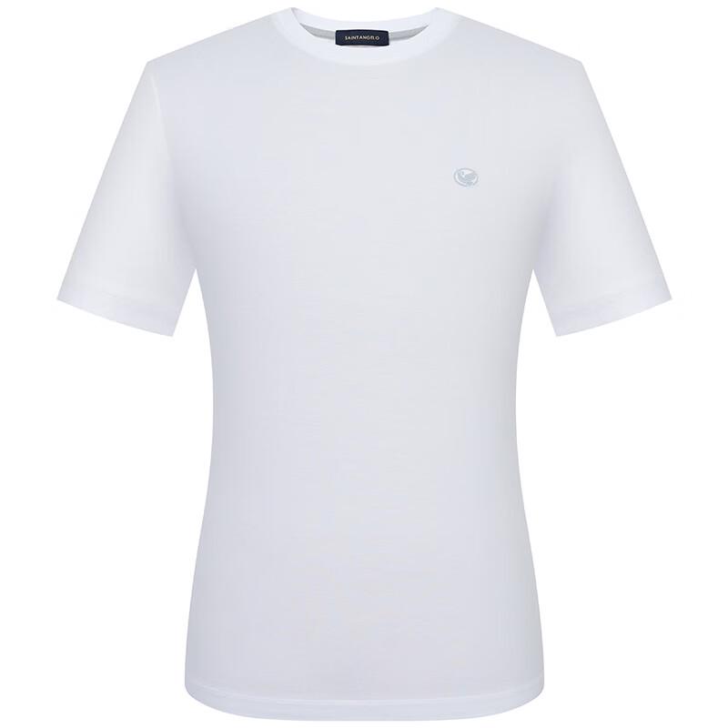 Baoxiniao Men's Business Casual Round Neck Short Sleeve T-shirt
