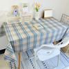 Plaid Tablecloth Table Cloth Desk Mat Dust -Proof Dining Table Cloth Furniture Protector Picnic Mat Tapete Dressing Table Mat