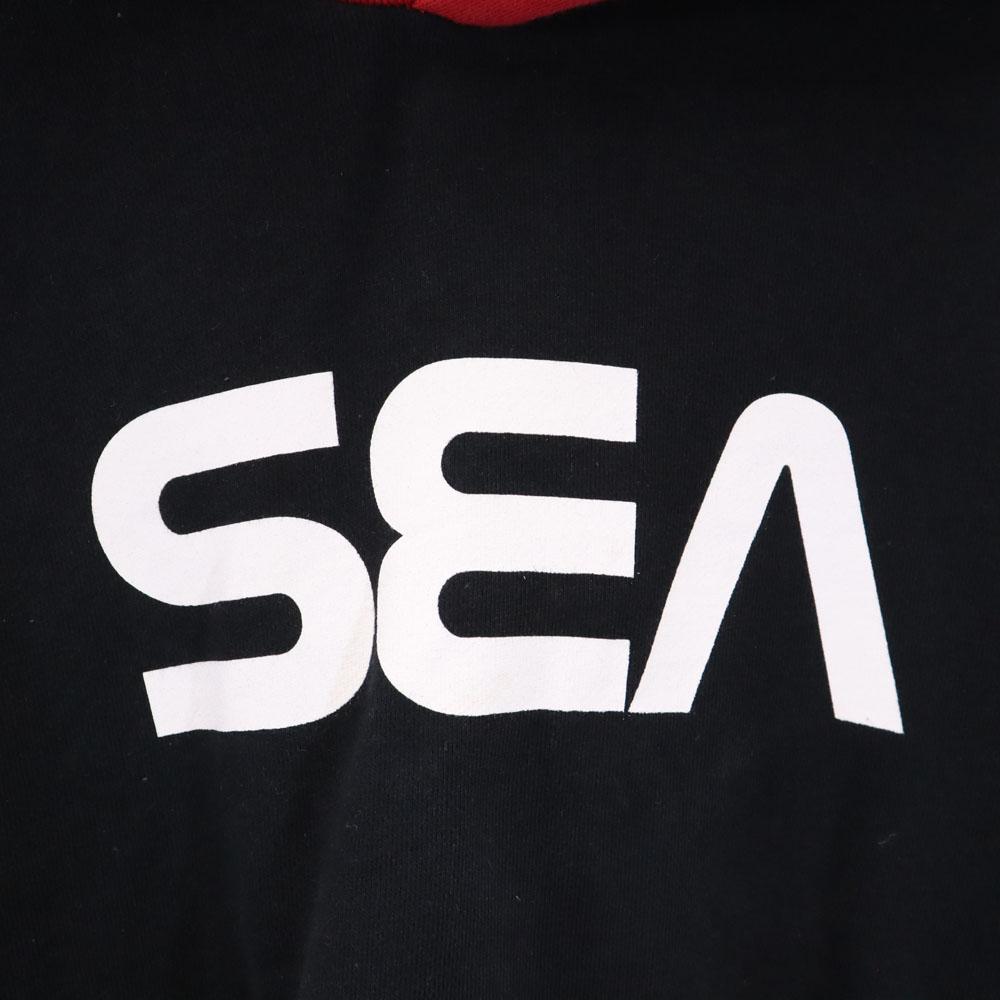 WIND AND SEA Long Sleeve Sweatshirts M Black Men's Used