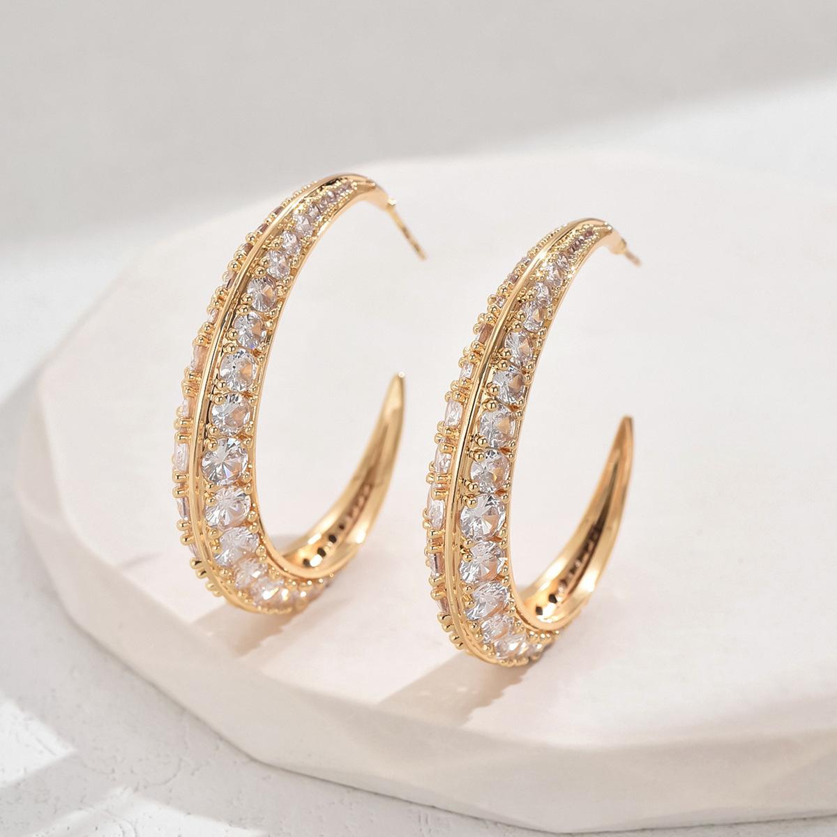 

Серьги Mori Sweet and Cool Spice Girls в стиле колледжа, женские универсальные серьги с инкрустацией изумрудами и бриллиантами, серьги премиум-класса