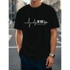 European Size Trendy Brand Style Print Short Sleeve T-Shirt Men'S Summer New Versatile