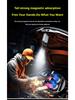 LED Magnetic Work Light Retractable 180° Rotatable Multi-Functional Flashlight for Outdoor Camping Inspection