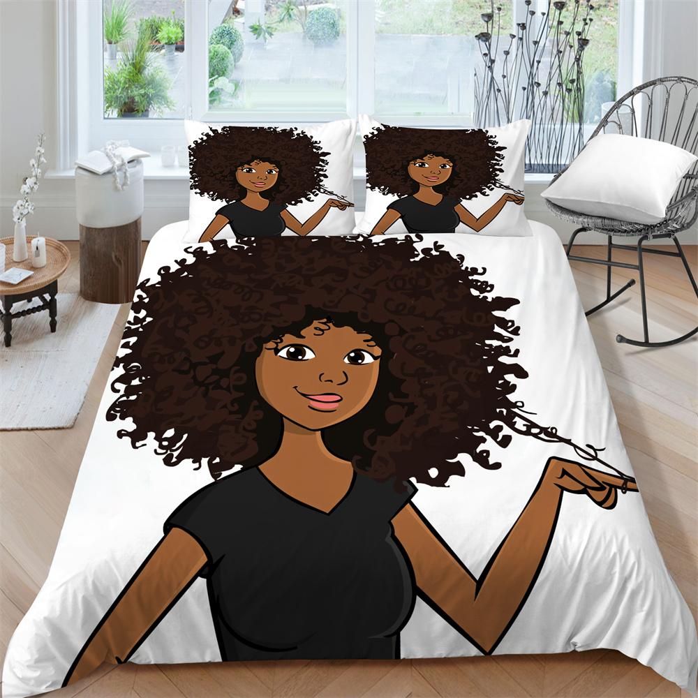 Seturi de cuverturi de pat cu design unic de modă nouă, set de pat pentru acasă cu desene animate, costum de lenjerie de pat pentru pictură pentru fete, cuverturi de pat pentru copii, husă de pilota