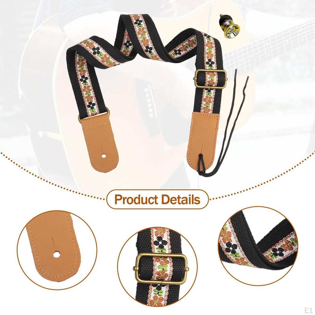 Adjustable Length Strap for Ukulele Instruments Including Soprano and Baritone