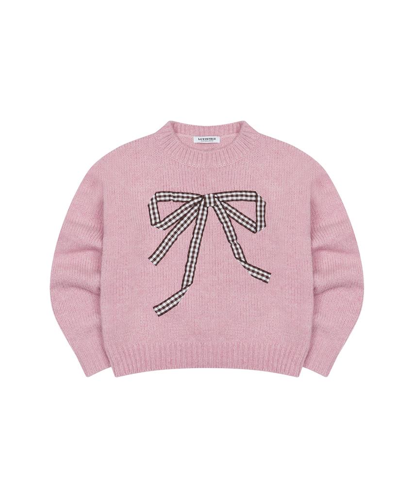 LUVISTRUE Pa Ribbon Knit(Pink)