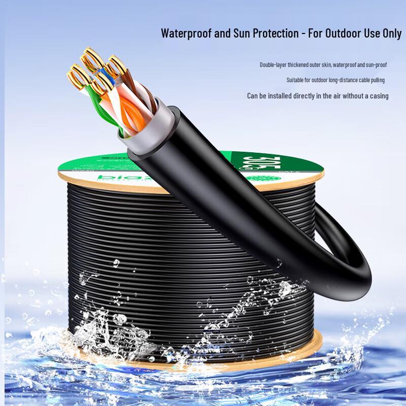 BIAZE Cat6a Outdoor Ethernet Cable