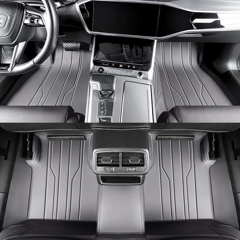 Customized Full Coverage Car Floor Mat for Mercedes Benz EQA 2023 EQB 5 Seat 7 Seat 2023 EQC Interior Accessories Carpet